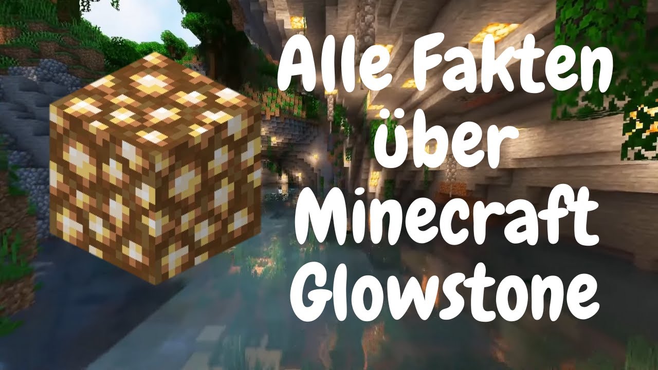 Alles &uuml;ber Glowstone in Minecraft |Alles &uuml;ber|Deutsch| #4k |