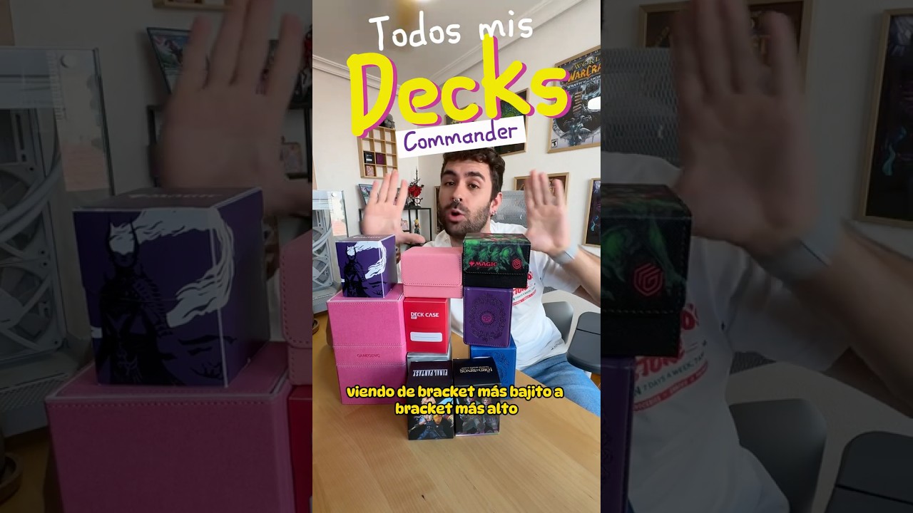 Todos mis decks de Commander 🃏
