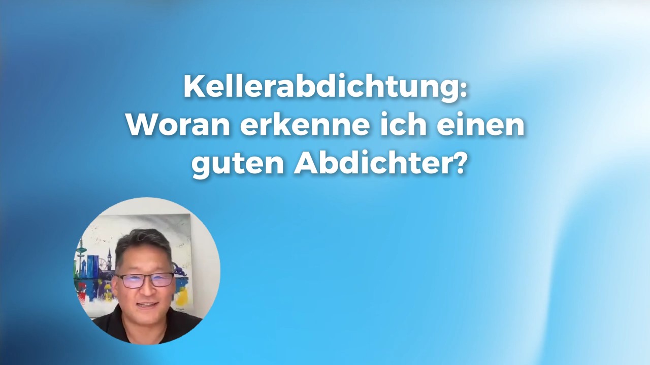Kellerabdichtung: Woran erkenne ich einen guten Abdichter? #Kellerabdichtung #FeuchterKeller