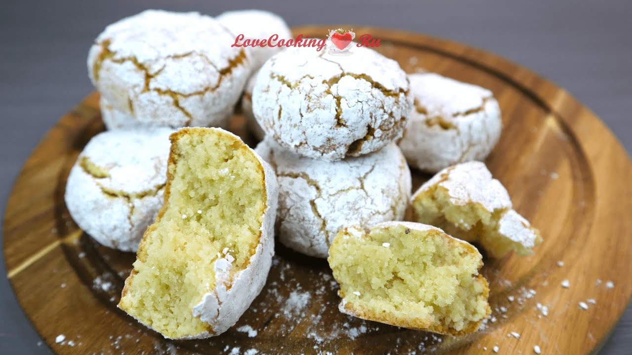 Итальянское миндальное печенье Амаретти | LoveCookingRu