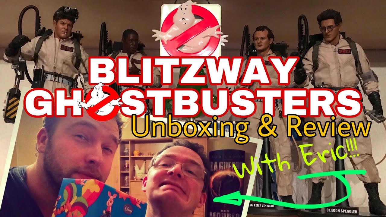 Eric's back !!! Blitzway Ghostbusters 1/6 figures Special Pack Unboxing & Review
