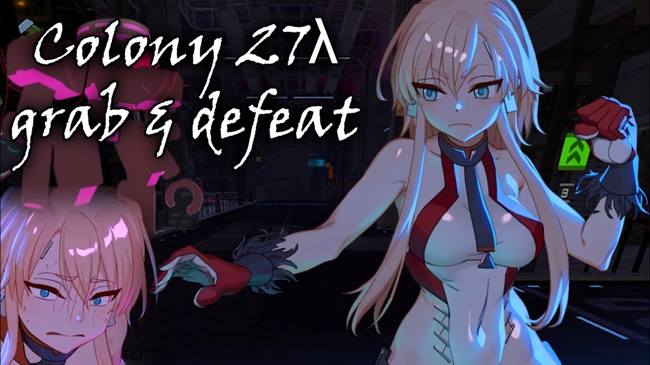 Colony City 27λ - showcase, partly defeat & grab animations