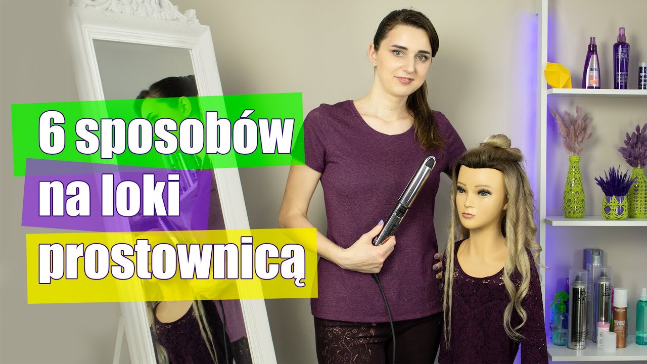 6 sposob&oacute;w na loki prostownicą. Kilka metod kręcenia włos&oacute;w za pomocą prostownicy.