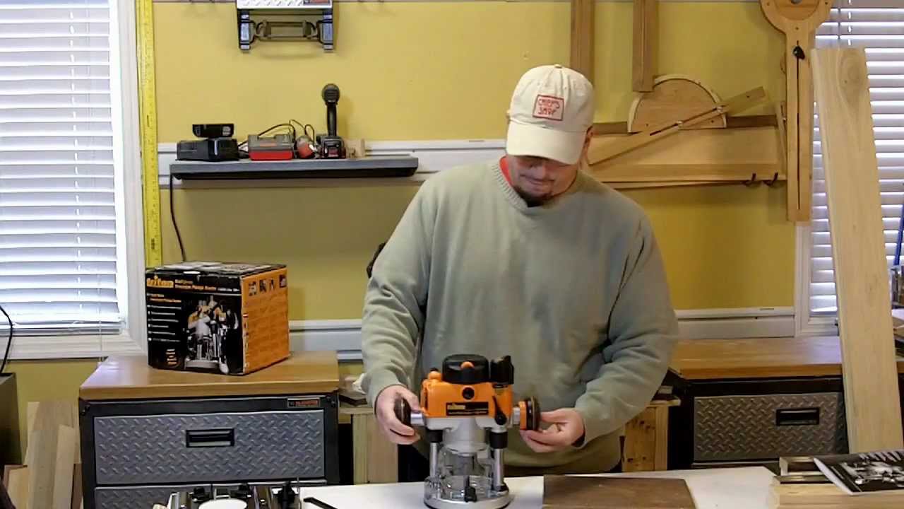 Chief's Shop Quick Look: Triton MOF001 2hp Plunge Router