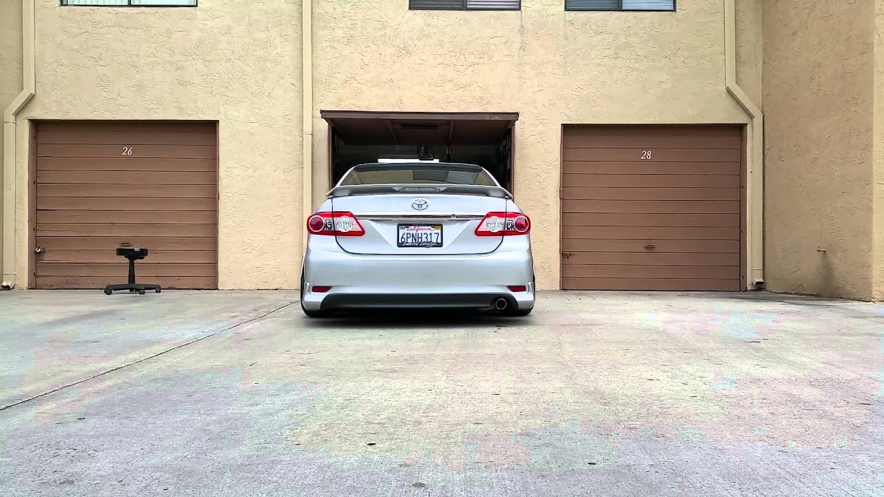 Bagged Toyota Corolla S