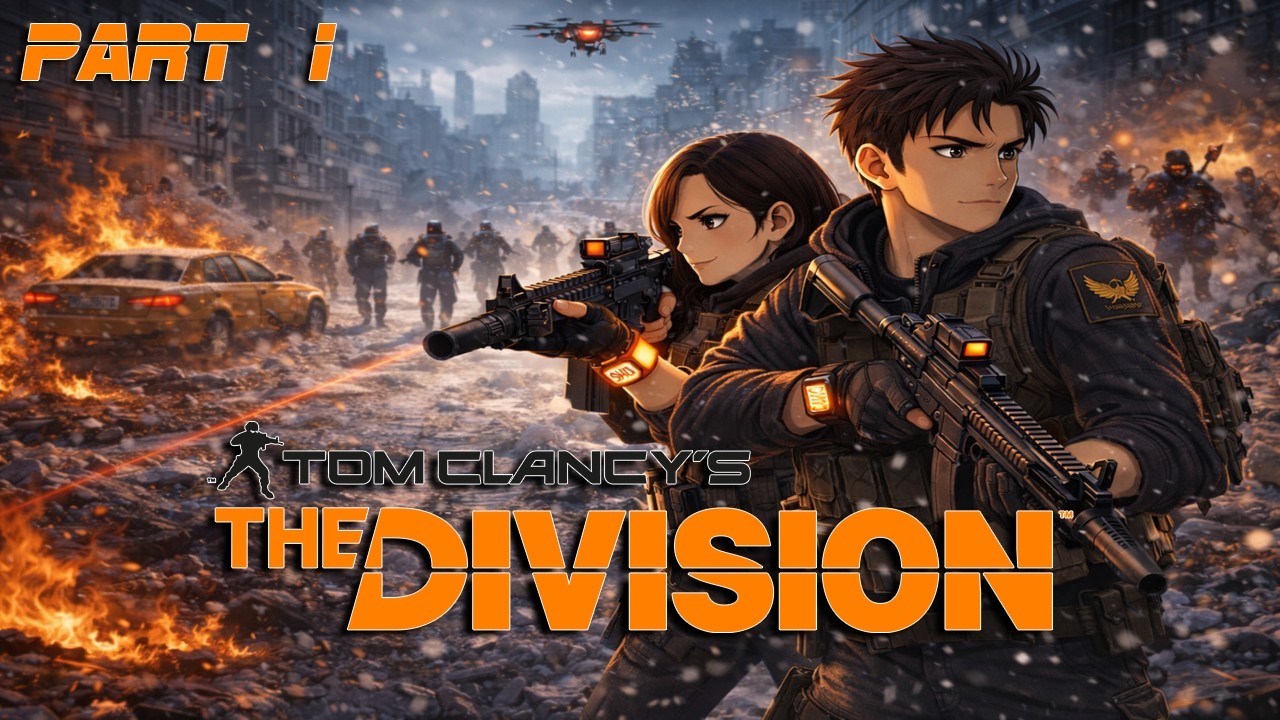 The Division - First Time Story Playthrough with Allie! - Part 1 - PS5