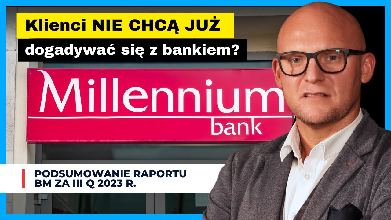 Bank Millennium zaprezentował wyniki- IV KWARTAŁ Z RZĘDU NA PLUSIE: Ale problem FRANKOWY wciąż ciąży
