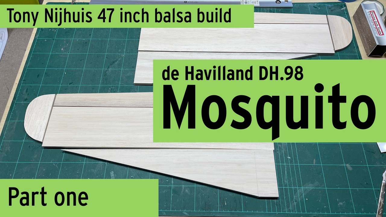 TN 47 inch DH Mosquito build PART ONE