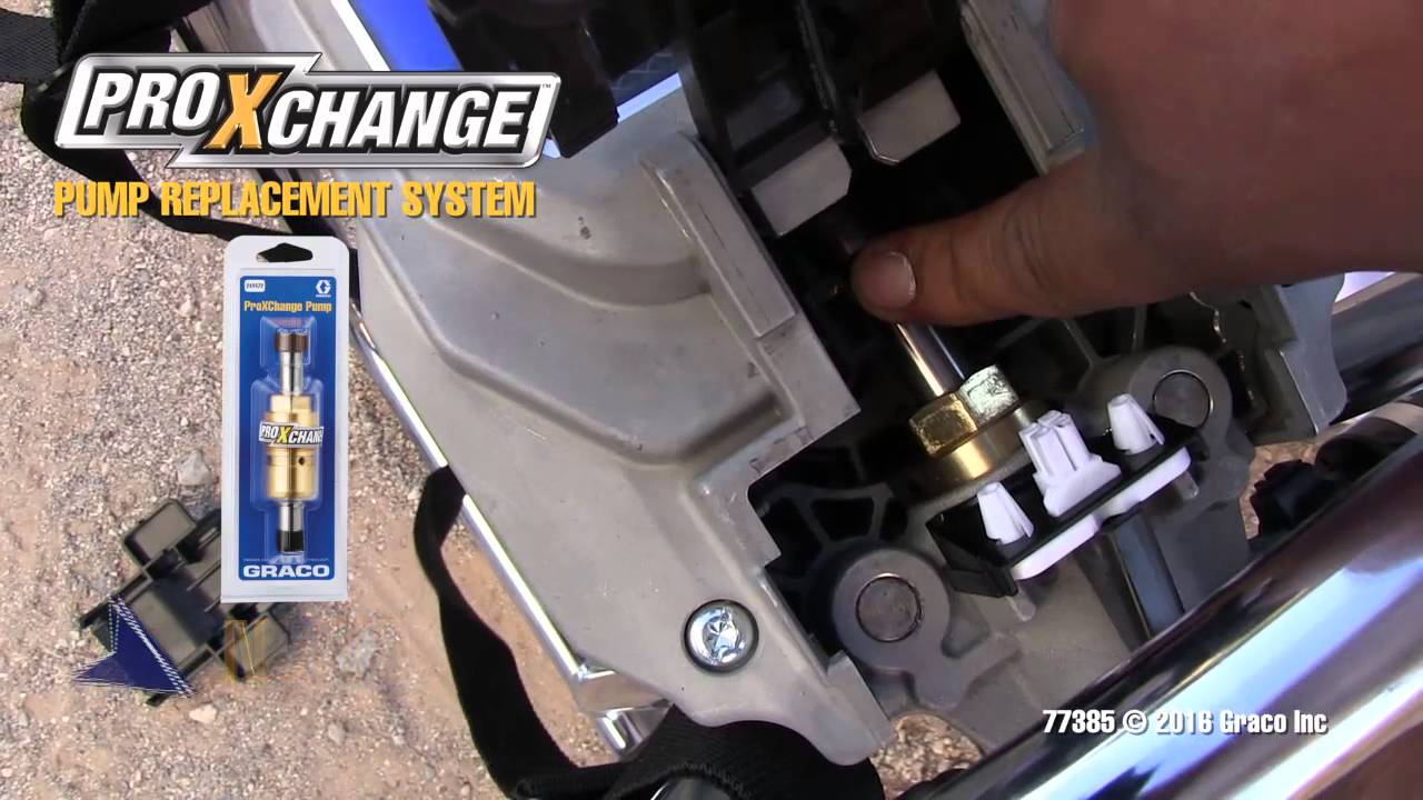 Change your GX21 pump quick and simple with ProXChange
