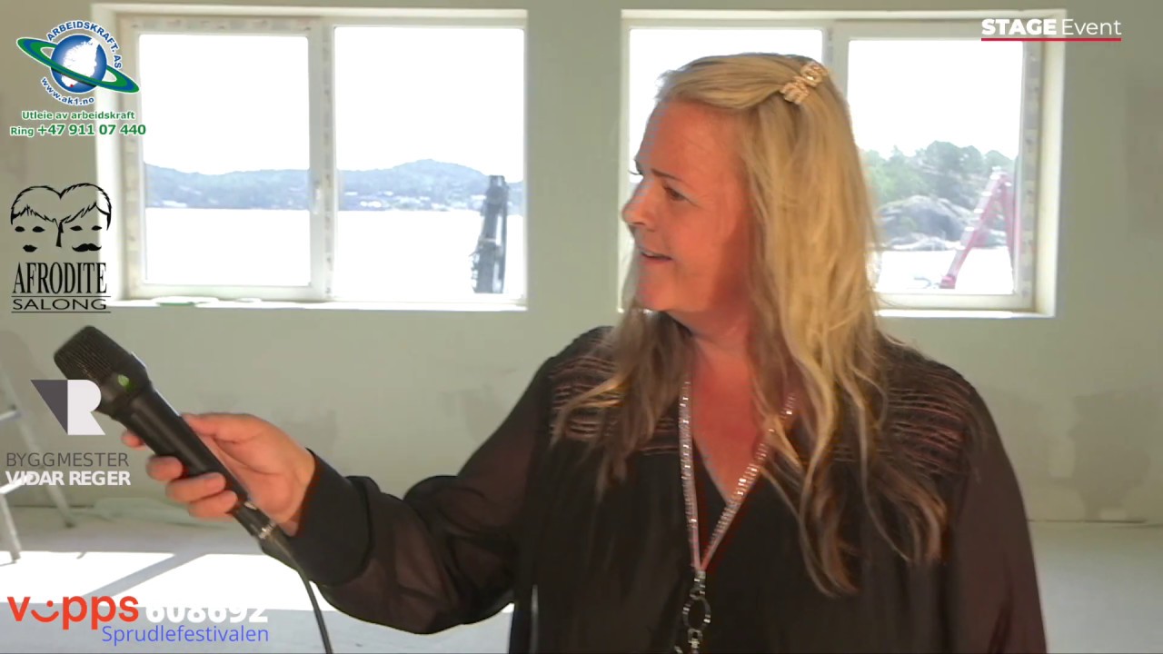 Sprudlefestivalen Jorun intervjuer Sordal og konsert