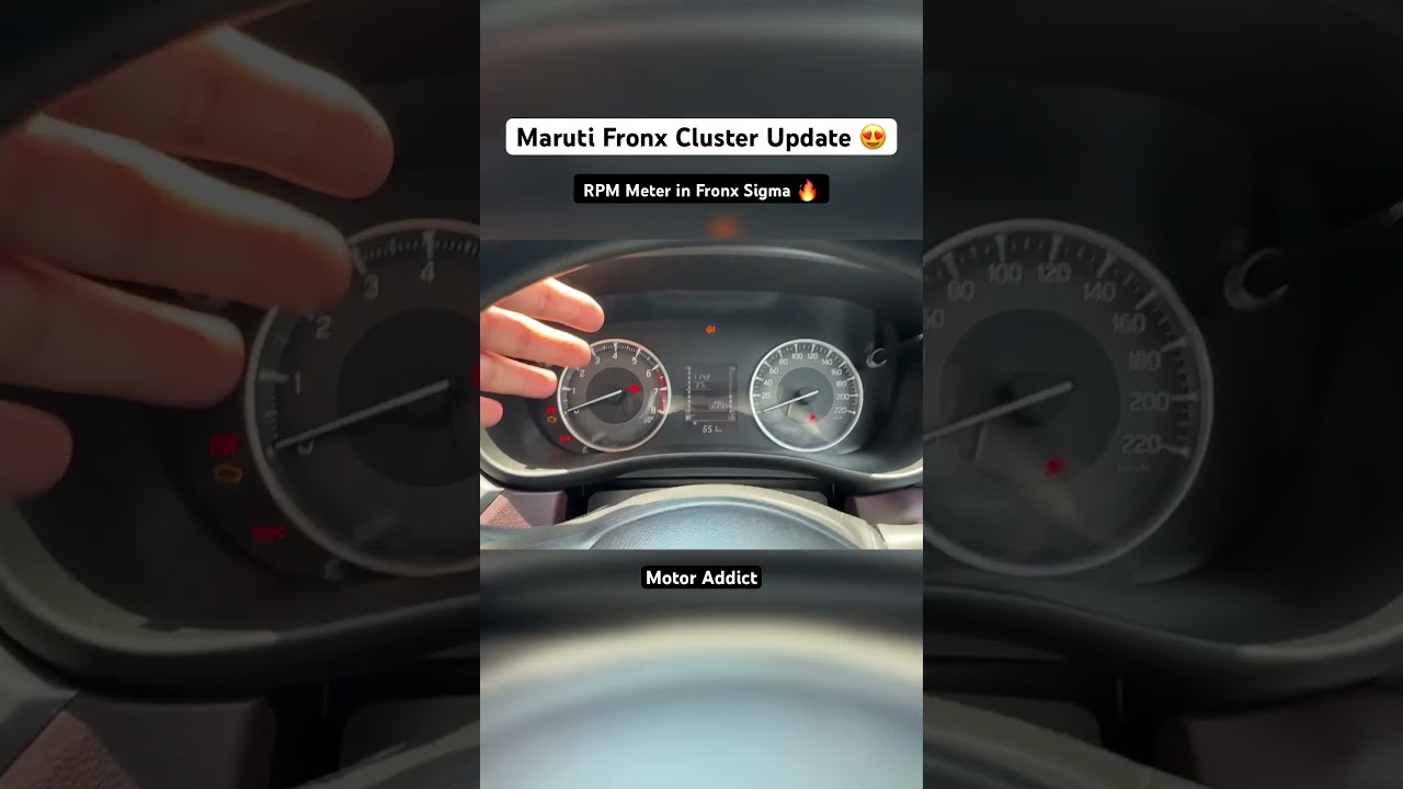 Finally! Maruti Gave RPM Meter in Fronx Sigma Base Model 2025 😍💥