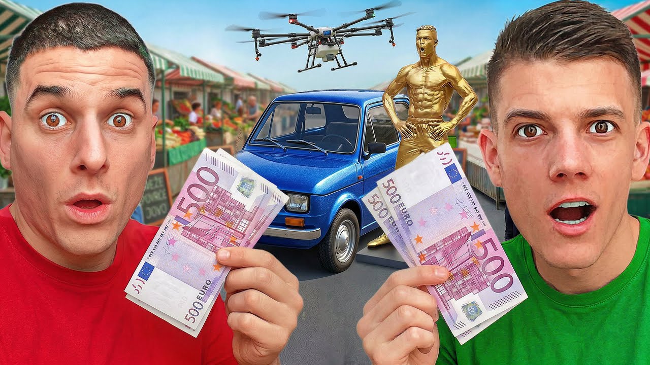 KTO LEPIEJ WYDAŁBY 1000 EURO NA TARGACH! *najmocniejsze rzeczy*