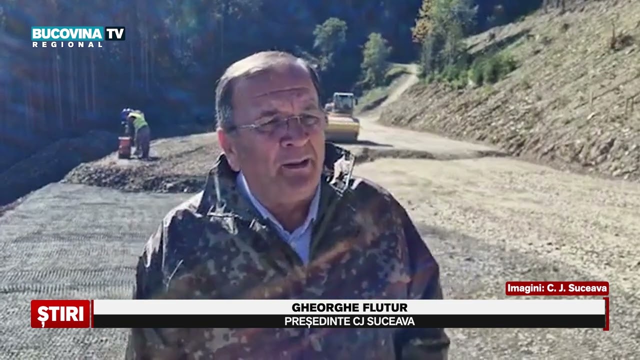Flutur: Lucrarile la drumul „Panaci Bilbor,” dificile, dar spectaculoase