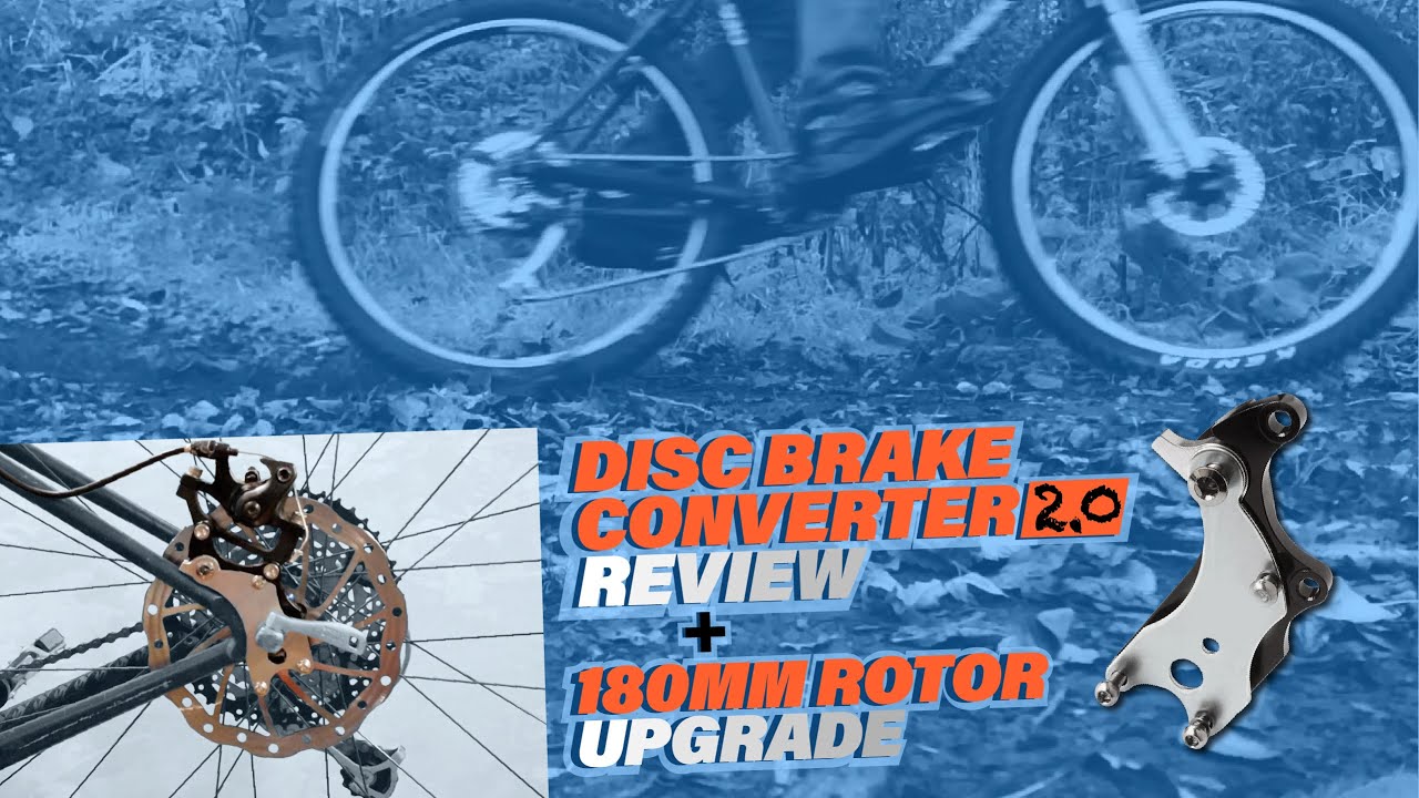 Обзор Disc Brake Converter 2.0 + обновление ротора на 180 мм!