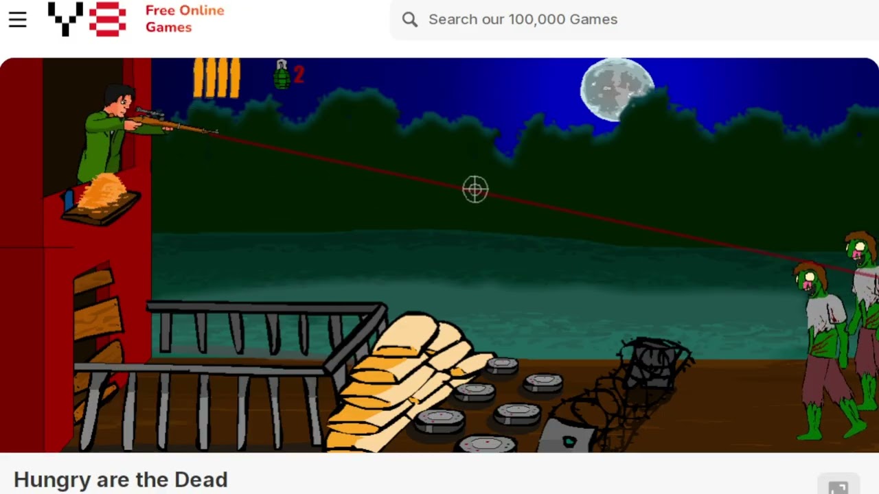 HUNGRY ARE THE DEAD A ZOMBIE FLASH GAME