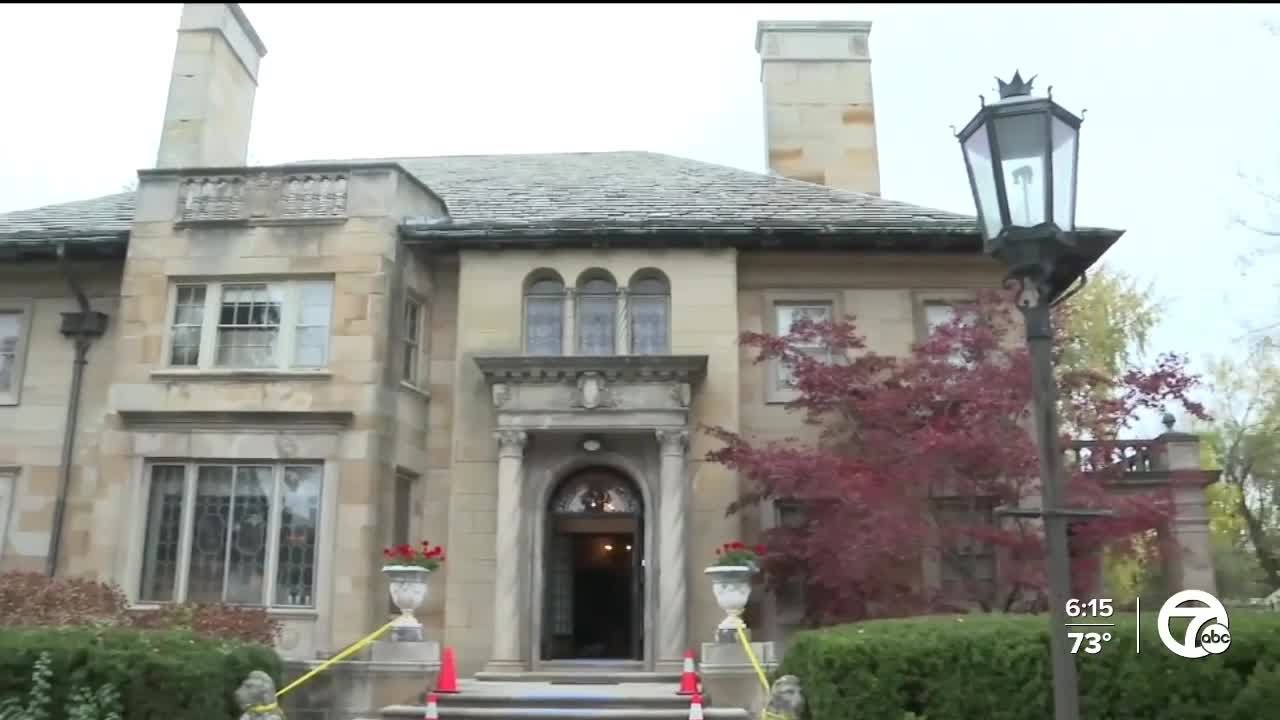 See inside the estate sale taking place at the historic Fisher Mansion in Detroit