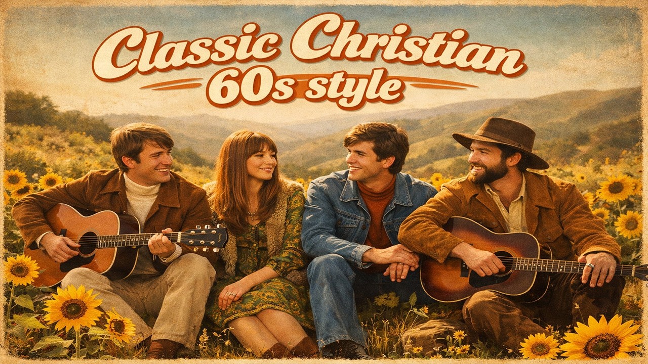 Classic Christian 60s Folk – Vintage Gospel Harmony & Peaceful Retro Music