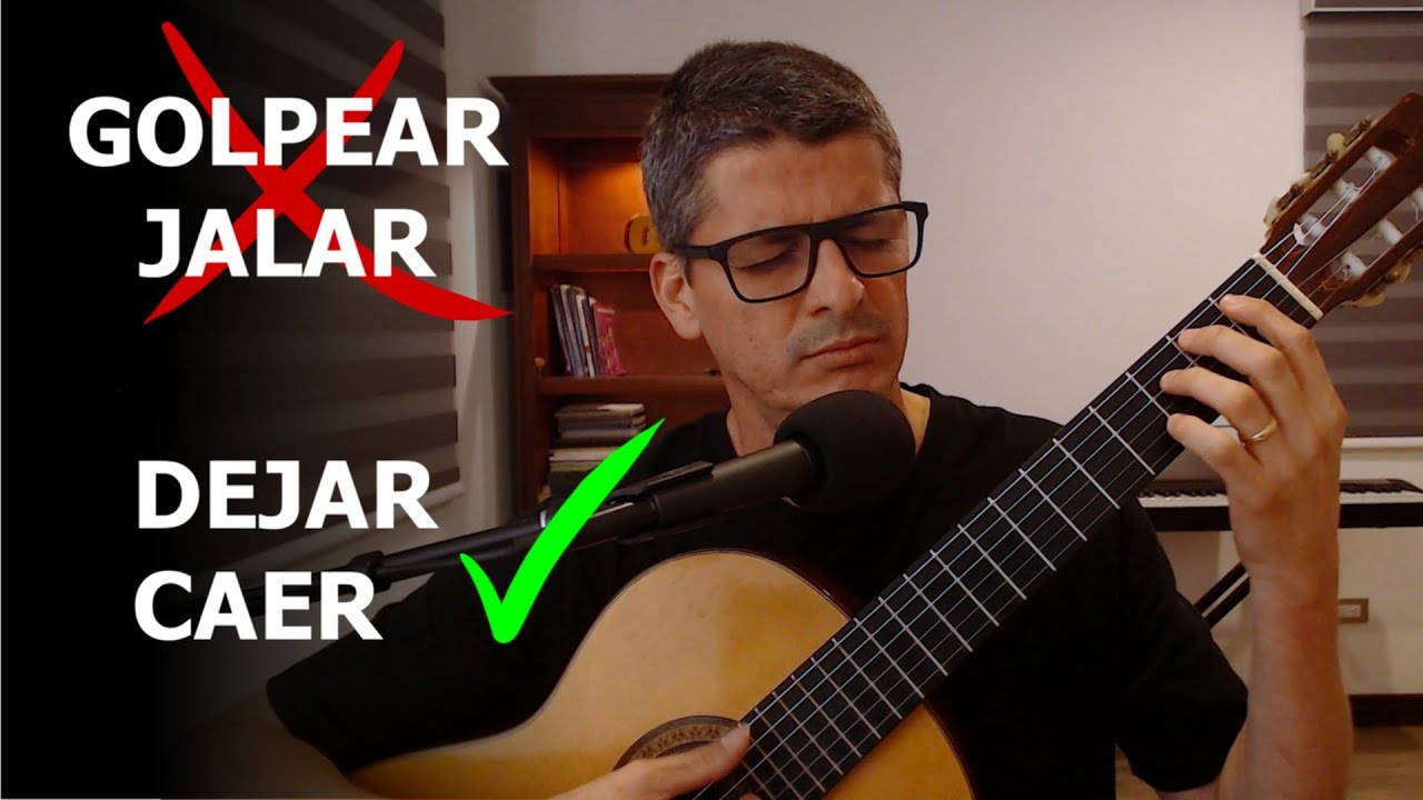 Repensando los ligados en guitarra clásica para tocar con menos tensión