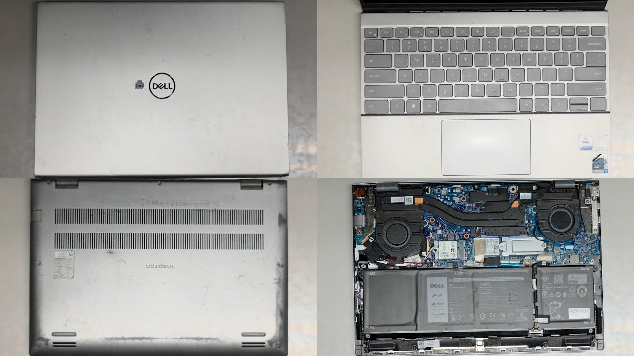 DELL Inspiron 13 5310 Disassembly SSD Hard Drive Upgrade Battery Replacement Repair Quick Look