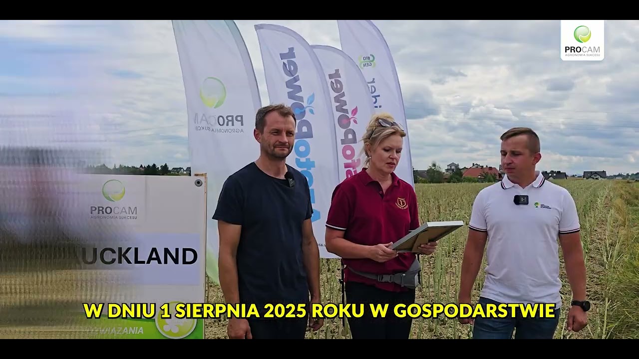 Rzepak LG Auckland rekord wojew&oacute;dztwa małopolskiego 6,640 t/ha #ligamistrz&oacute;wplonowania