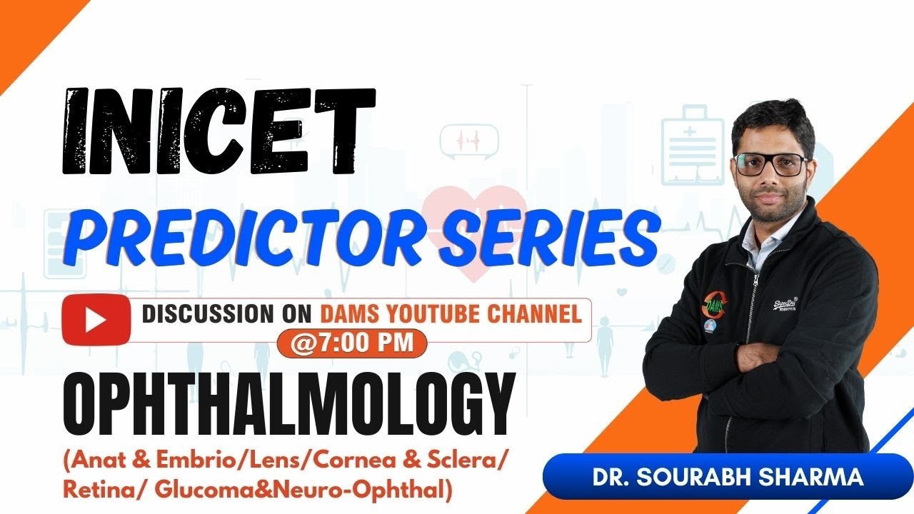 INICET Predictor Series | Ophthalmology by Dr. Sourabh Sharma