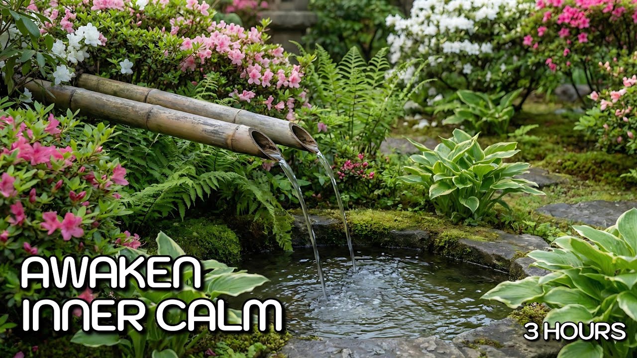 🌱 Awaken Inner Calm | Zen Meditation Music for Self Healing (3 Hours)