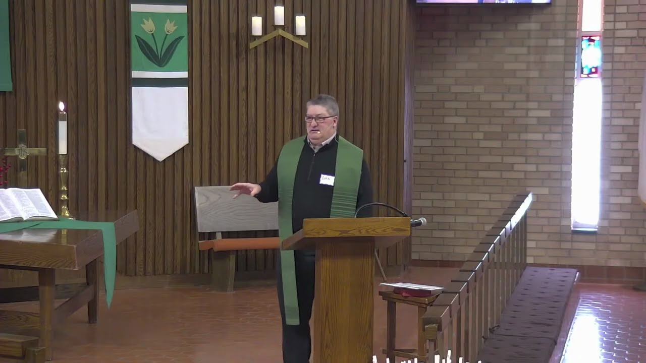 Jan 25 Sermon