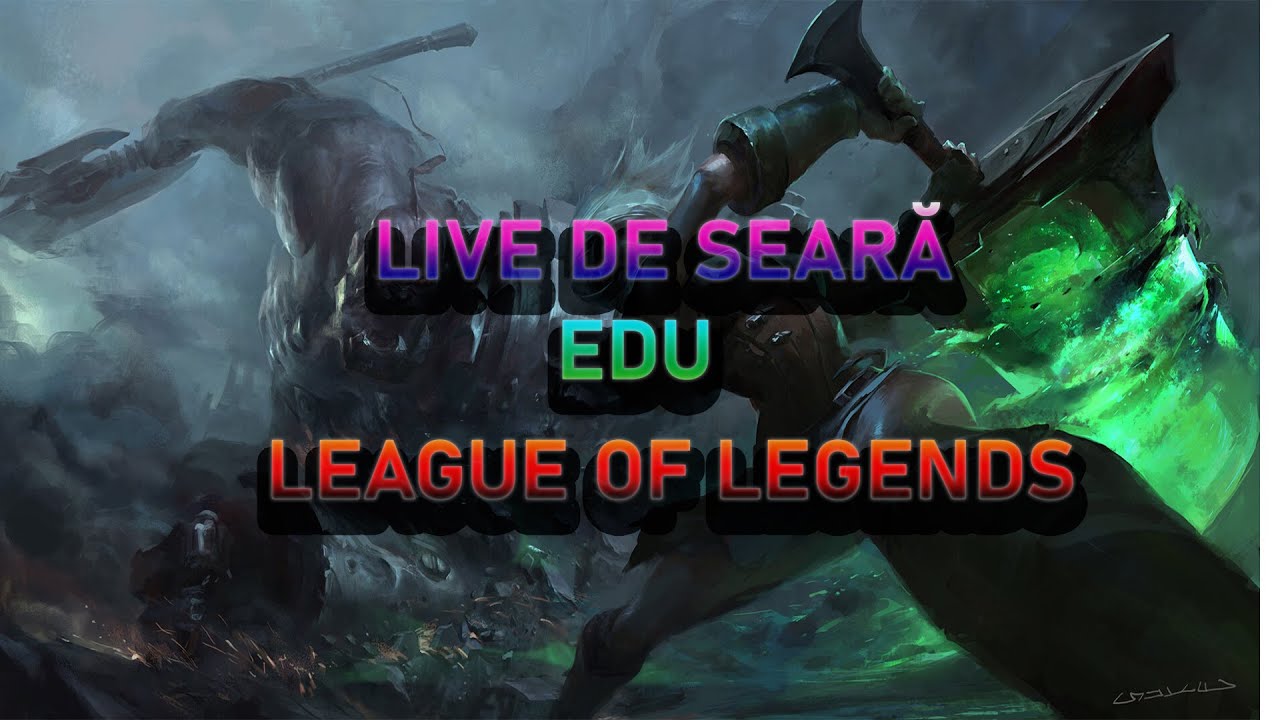 LIVE DE SEARA - jucam league of legends