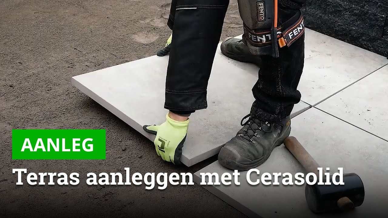 Cerasolid keramische terrastegels aanleggen - Bestratingsweb.nl