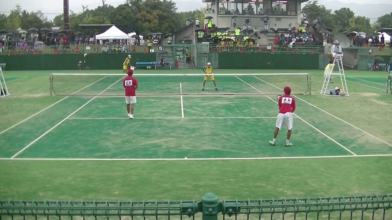 第55回関東中学生大会2025　代表決定戦　　　　　中村・岩田　対　小川・原田(スマイリー)