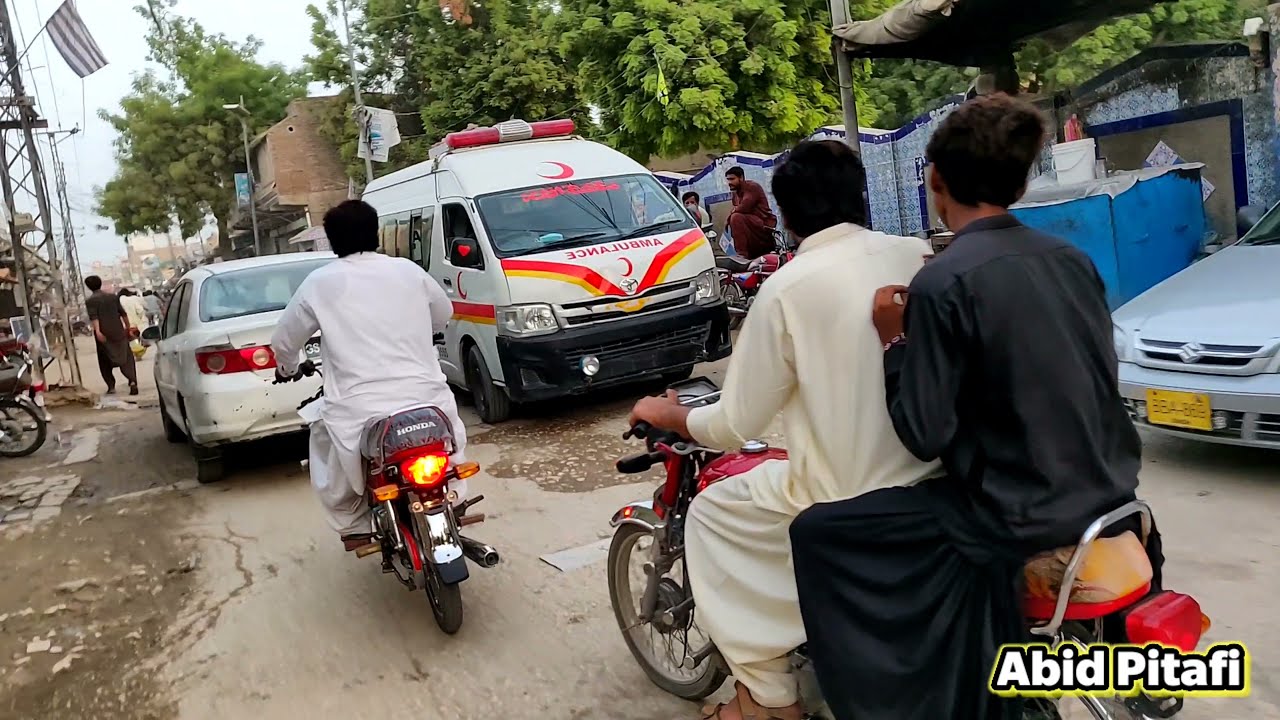 Pano Aqil || Eid Gah Chowk To Govt Boys Higher School Pano Akil City View