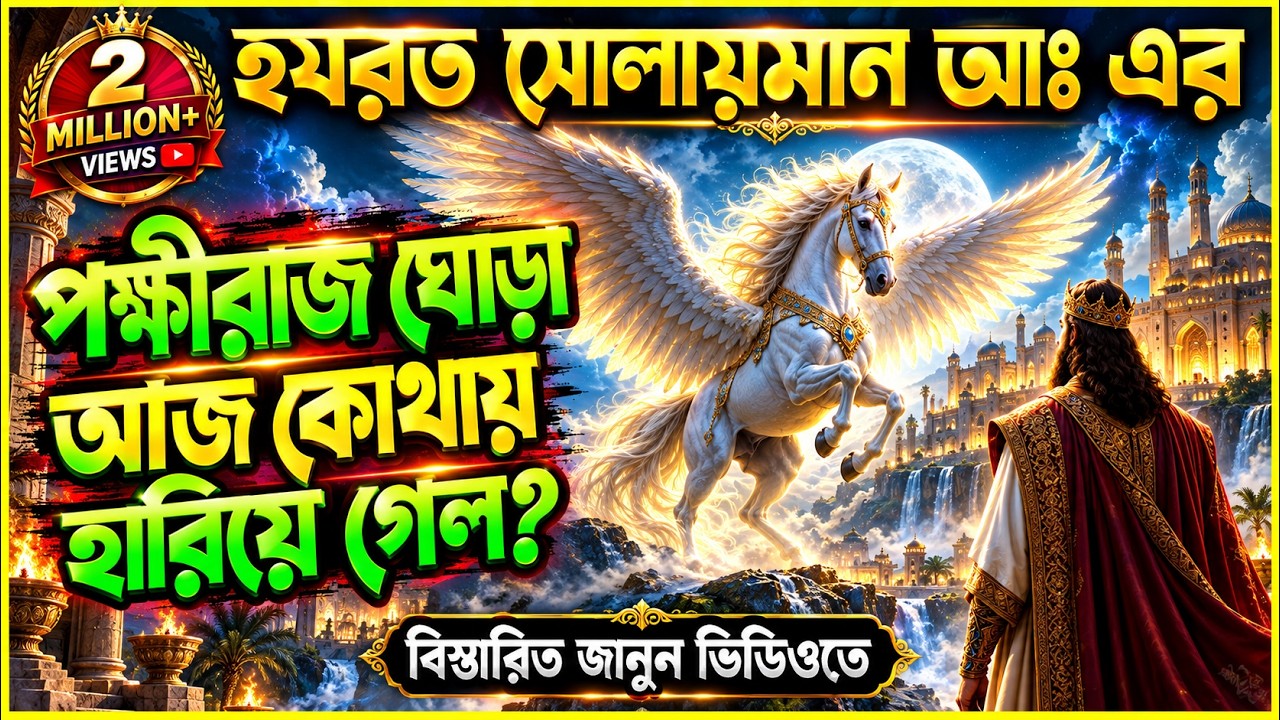 হযরত সোলায়মান আঃ এর পঙ্খীরাজ ঘোড়া কোথায় হারিয়ে গেলো?