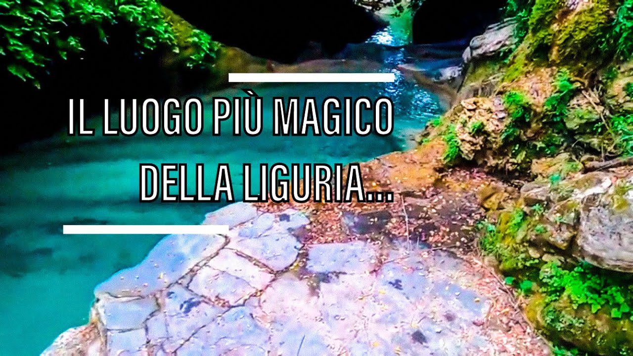 IL LUOGO PIÚ BELLO E MAGICO DELLA LIGURIA... IL SANTUARIO DELL'ACQUA SANTA!