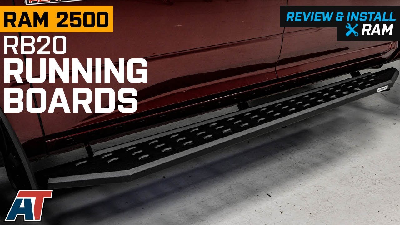 2010-2023 RAM 2500 RB20 Running Boards; Textured Black Review & Install