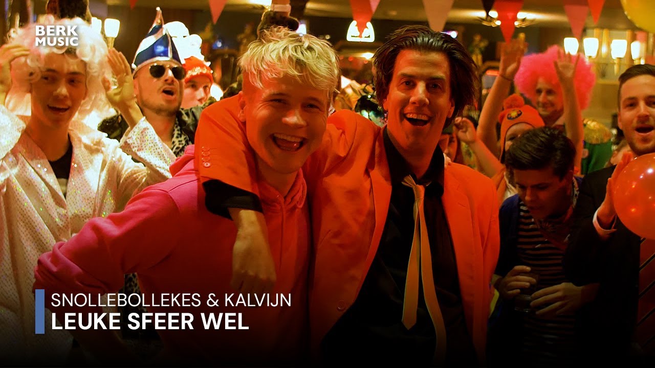 Snollebollekes & Kalvijn - Leuke Sfeer Wel (Officiële Videoclip)