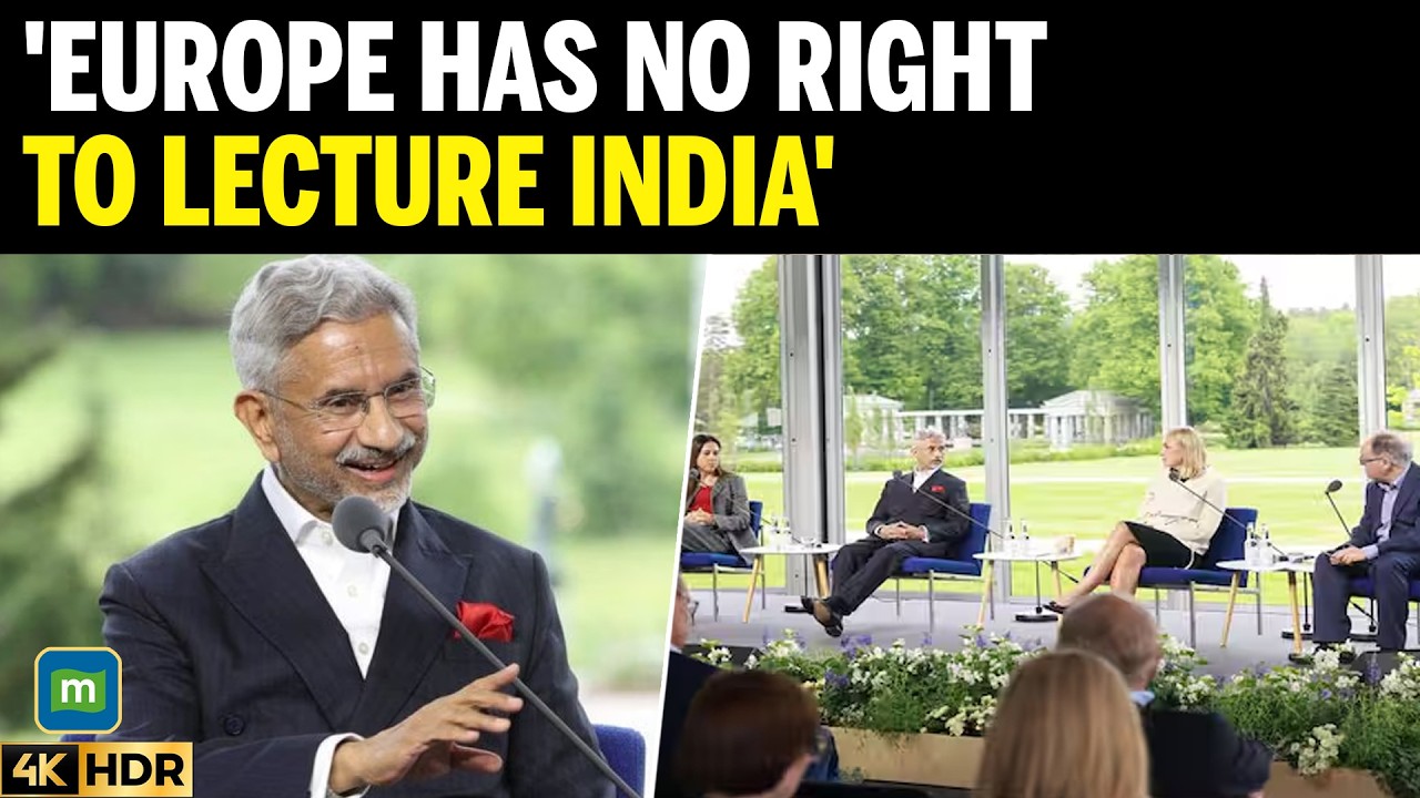 FULL SPEECH: S. Jaishankar Blasts Europe's Double Standards On Russia, Security And India