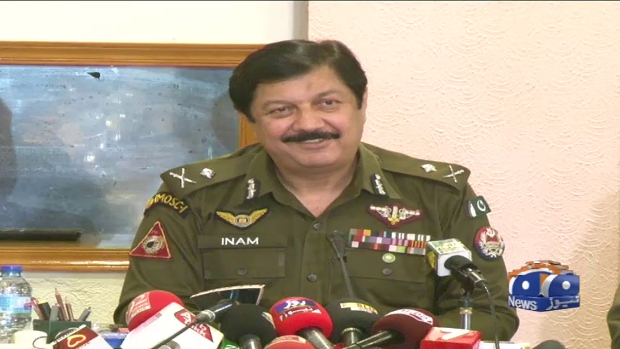 IGP Punjab Inam Ghani ki Media se Guftagu