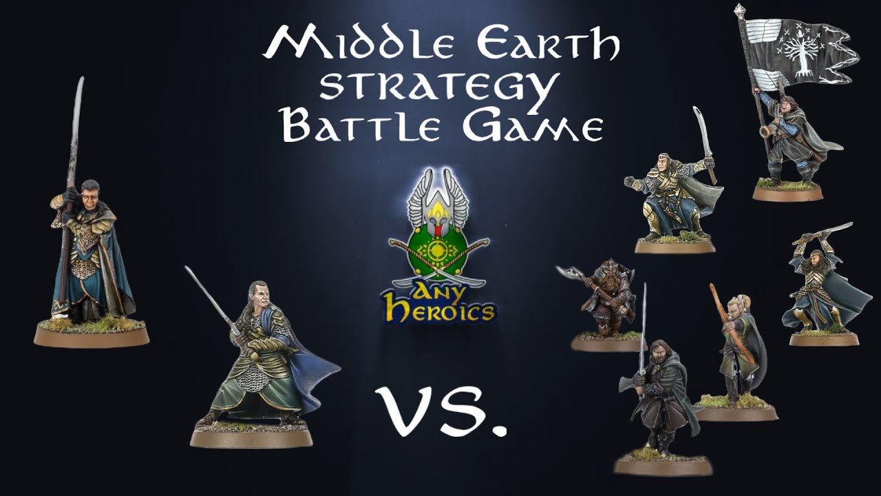 Rivendell Vs Grey Company 800pt MESBG Battle Report
