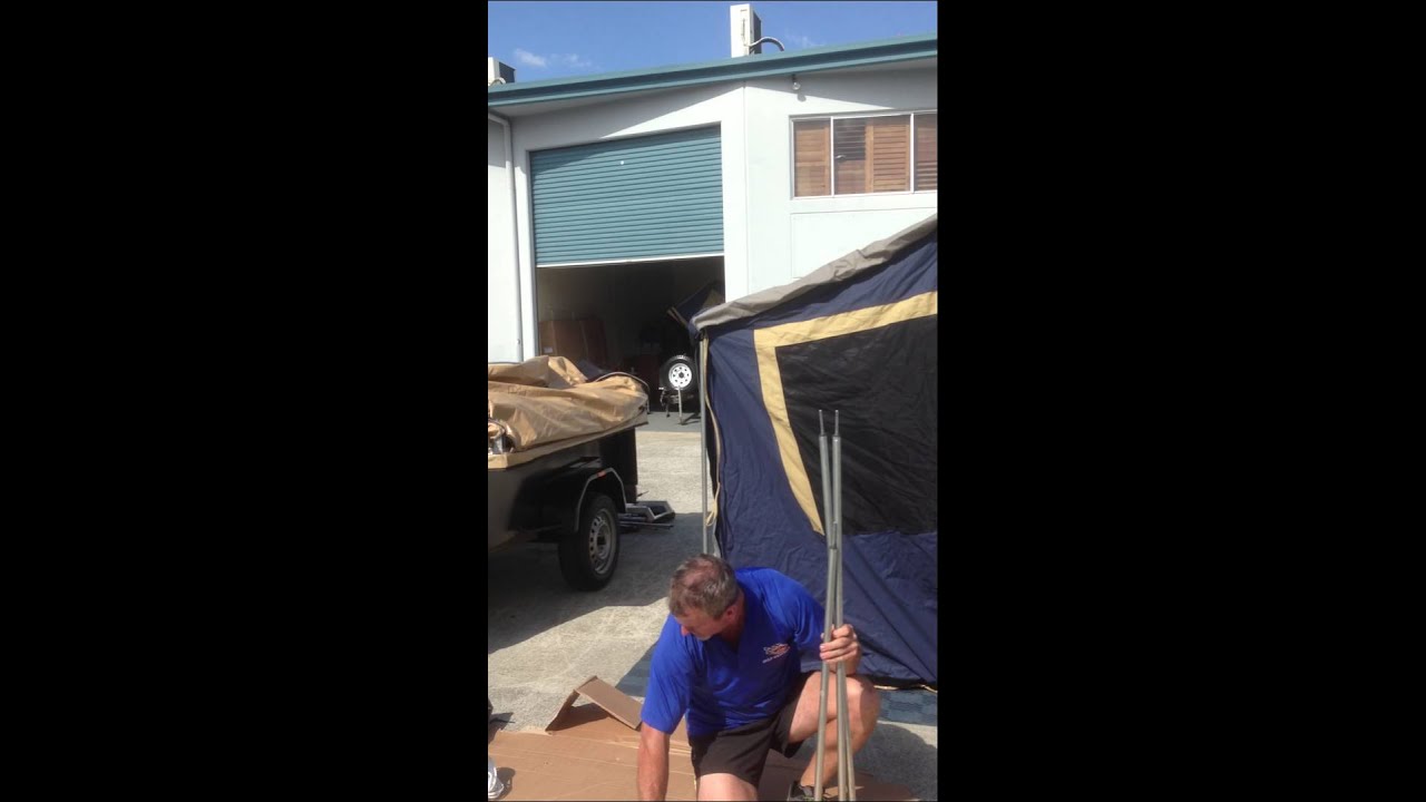 Oztrail Outer Ridge 475 - Camper Trailer Setup - Part 1 of 2