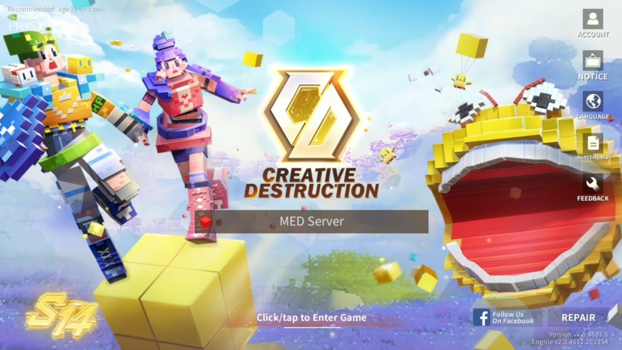 Creative destruction Season 14...