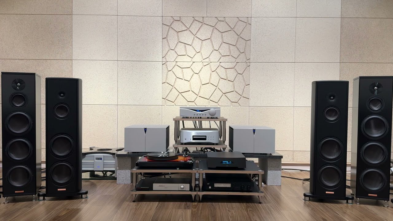 Magico(매지코) S3 2023(Mk3)와 Audia Flight(오디아플라이트) Strumento No.8모노블럭 파워앰프, Strumento No.1 Evo 프리앰프 매칭