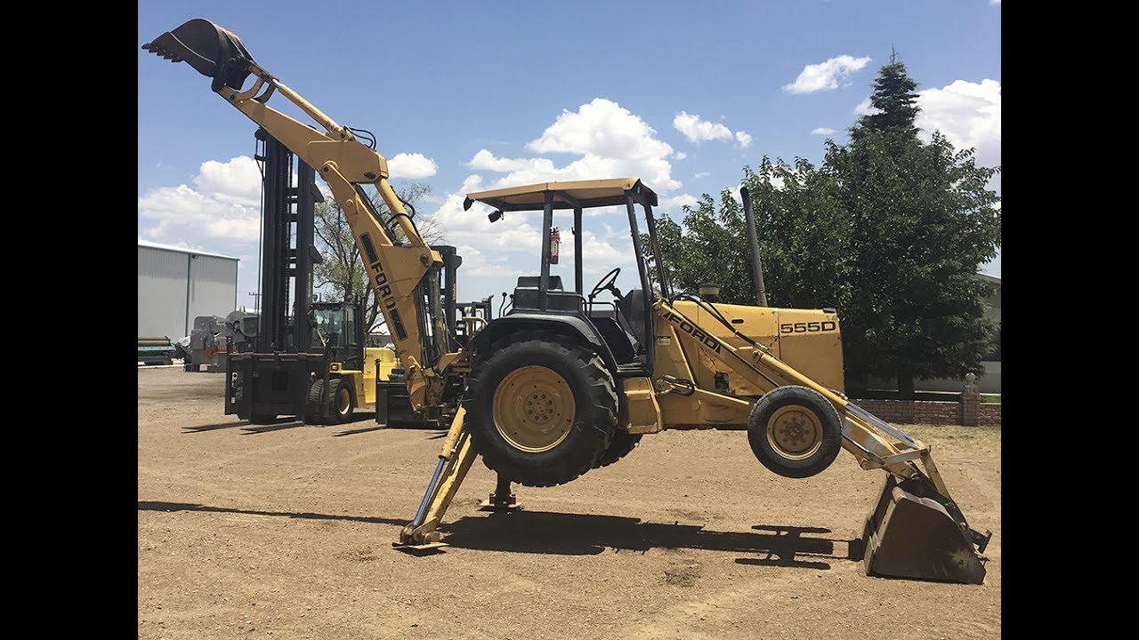 Vendido | Retroexcavadora Ford 555D | Venta de Maquinaria Industrias Frimar