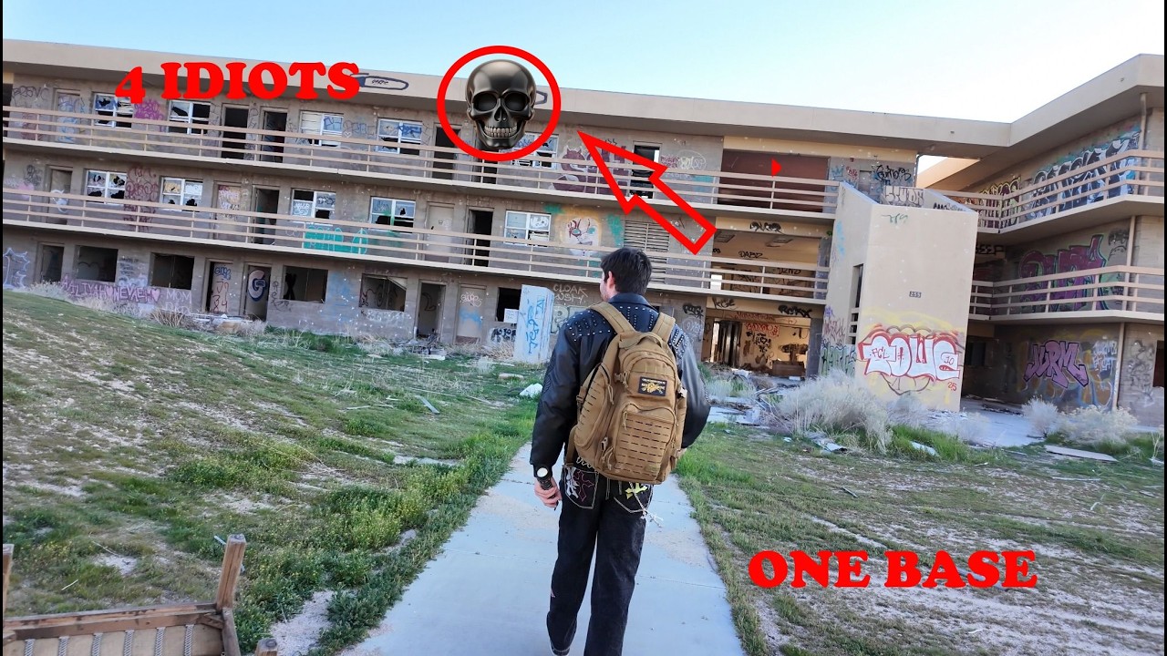 4 idiots explore a giant abandoned air force base
