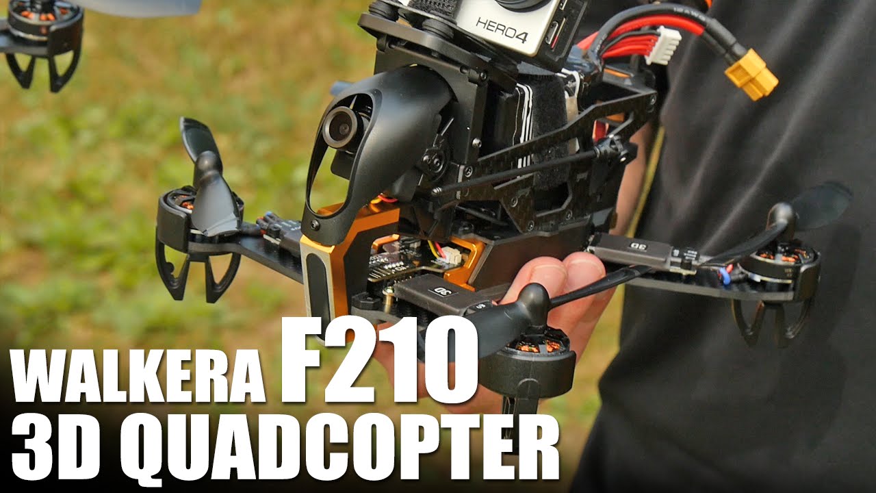Walkera F210 3D | Тест полета