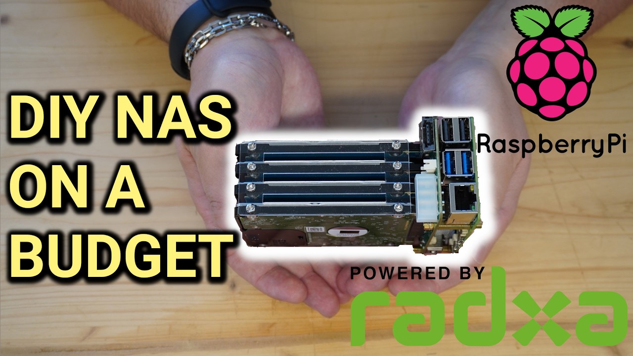 DIY NAS build on a budget! (Raspberry Pi 5, Radxa Penta HAT, OpenMediaVault)