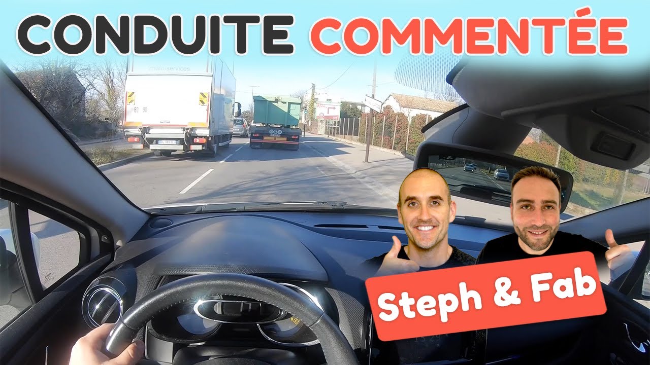 Conduite commentée  🚗