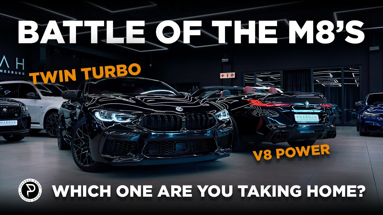 Максимальная мощь M! BMW M8 Competition Duo, купе и кабриолет | Выхлопная система Akrapovic | При...