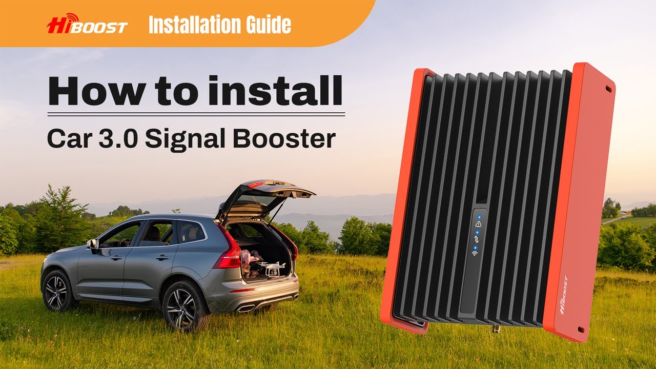 How To Install a Cell Phone Signal Booster In a Car | HiBoost