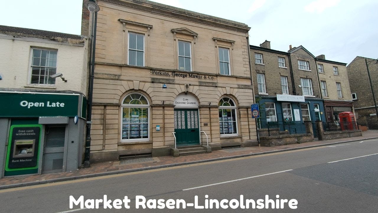 The real streets | Good morning from Market Rasen a market town | July 2024