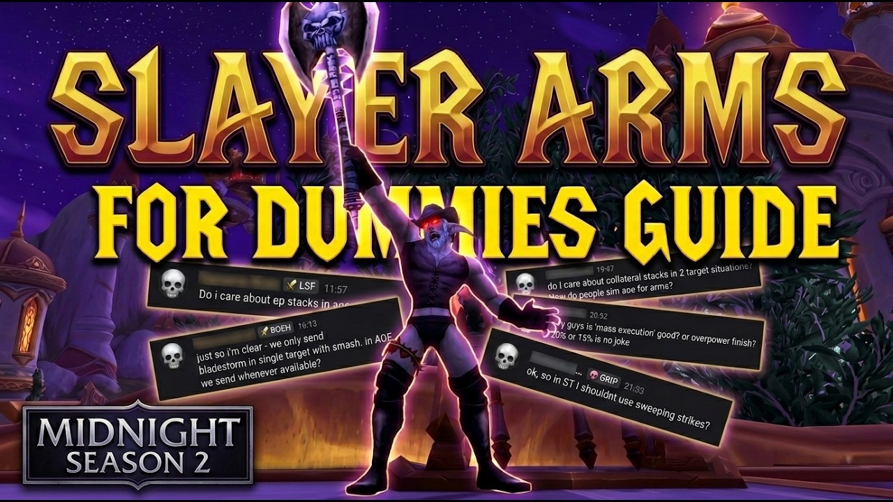 Slayer Arms Warrior FOR DUMMIES (WoW Midnight 12.1)